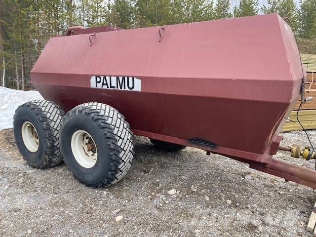 Palmu 10 M3 lietevaunu スラリータンカー