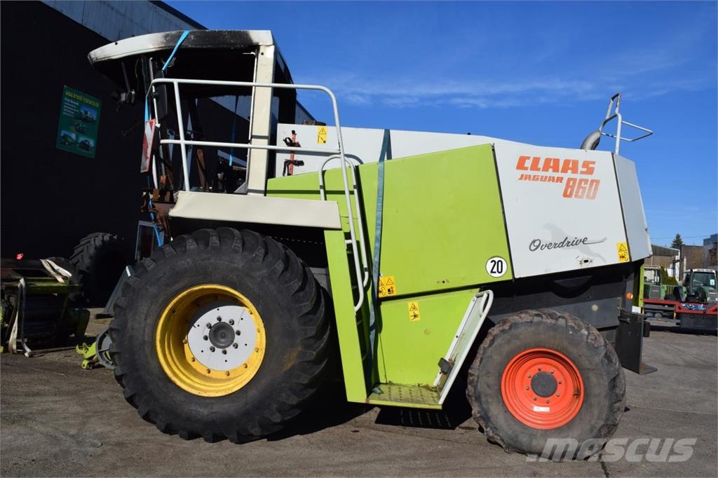 CLAAS Jaguar 860 Overdrive Ajosilppurit