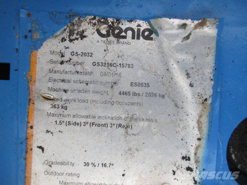 Genie GS 2032 剪叉式升降机