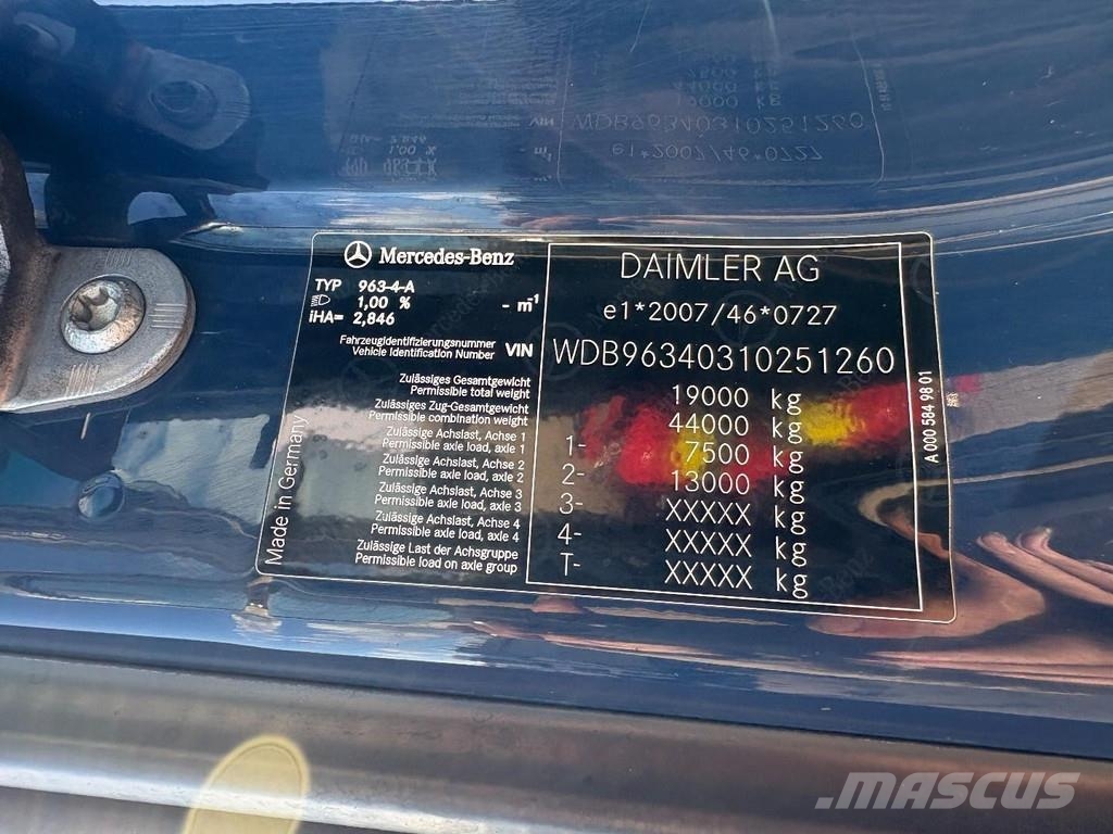 Mercedes-Benz Actros 1846 + 9x in stock 牵引车