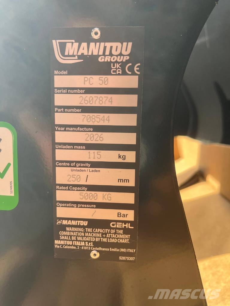 Manitou PC50 Ostale komponente za građevinarstvo