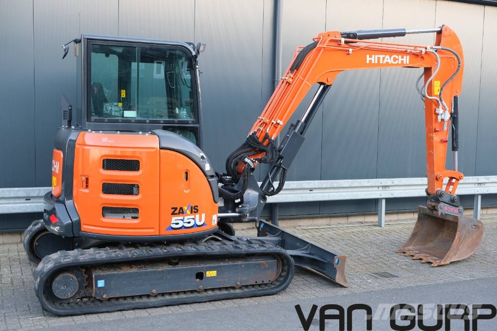 Hitachi ZX 55 U-6 CLR | 2022 | 905h | A/C Mini kotrók < 7t