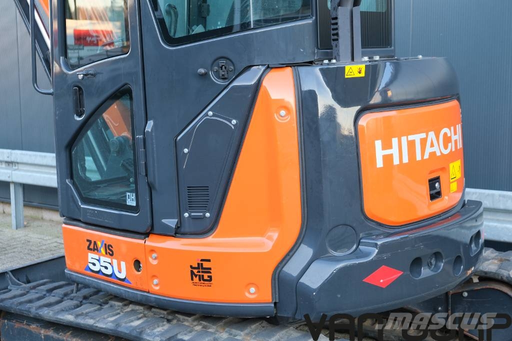 Hitachi ZX 55 U-6 CLR | 2022 | 905h | A/C Mini kotrók < 7t
