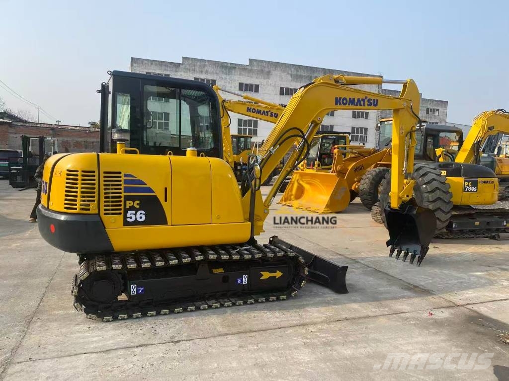 Komatsu 56 حفارات صغيرة أقل من 7 طن (حفارات صغيرة)