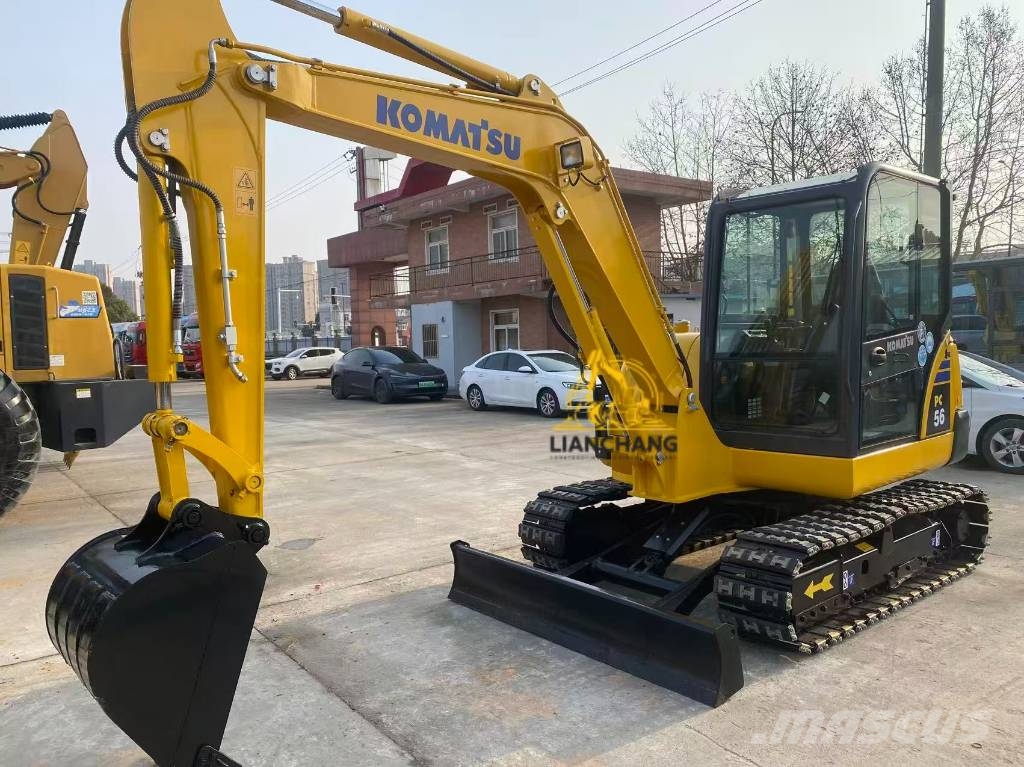 Komatsu 56 حفارات صغيرة أقل من 7 طن (حفارات صغيرة)