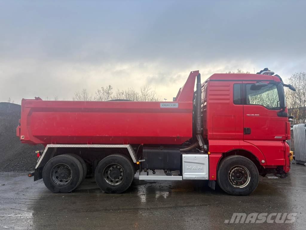 MAN TGX 26.580 Tipper trucks
