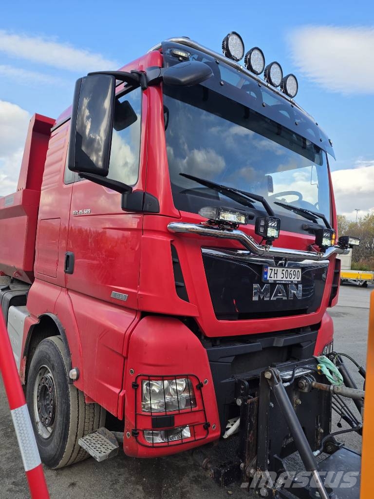 MAN TGX 26.580 Tipper trucks