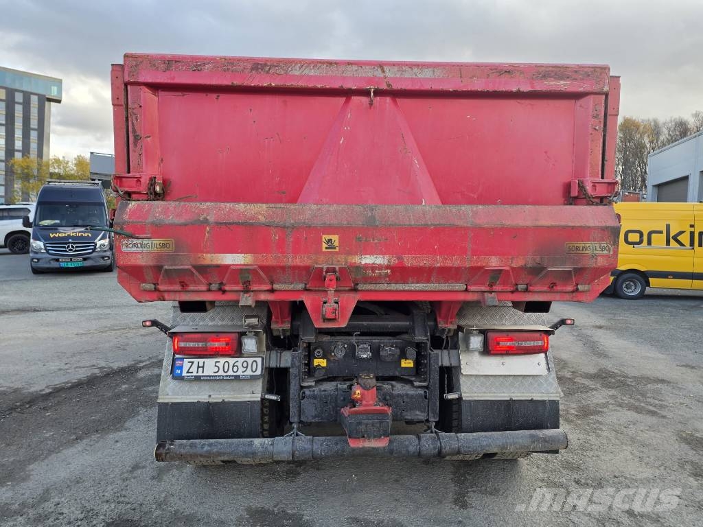 MAN TGX 26.580 Tipper trucks