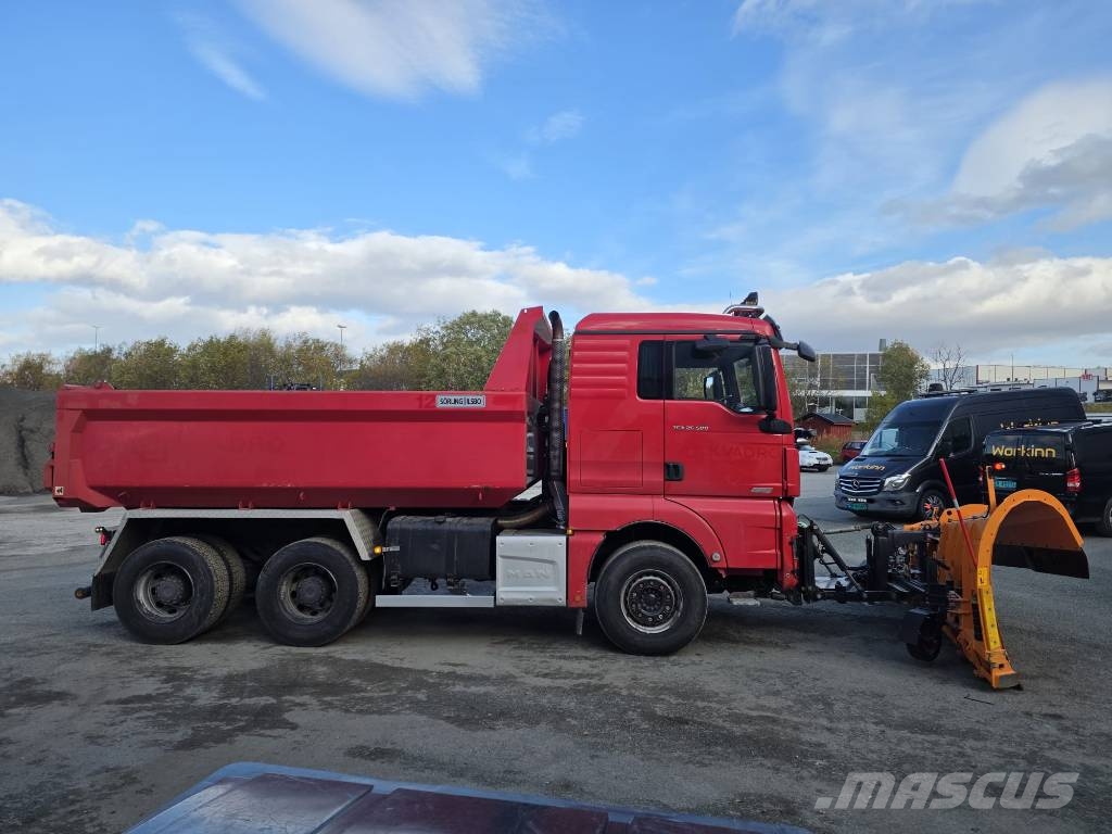 MAN TGX 26.580 Tipper trucks