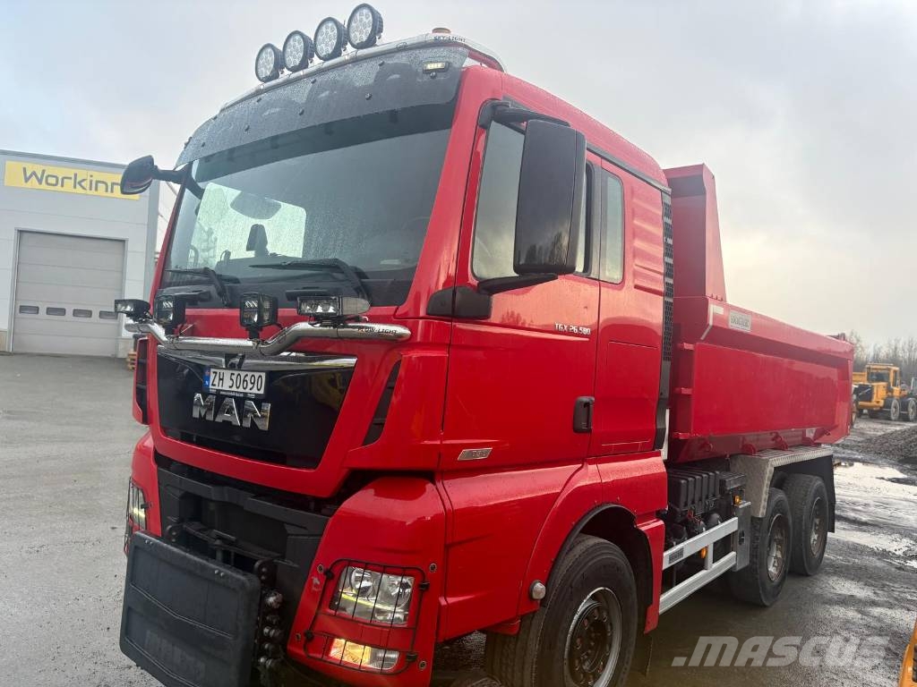 MAN TGX 26.580 Tipper trucks