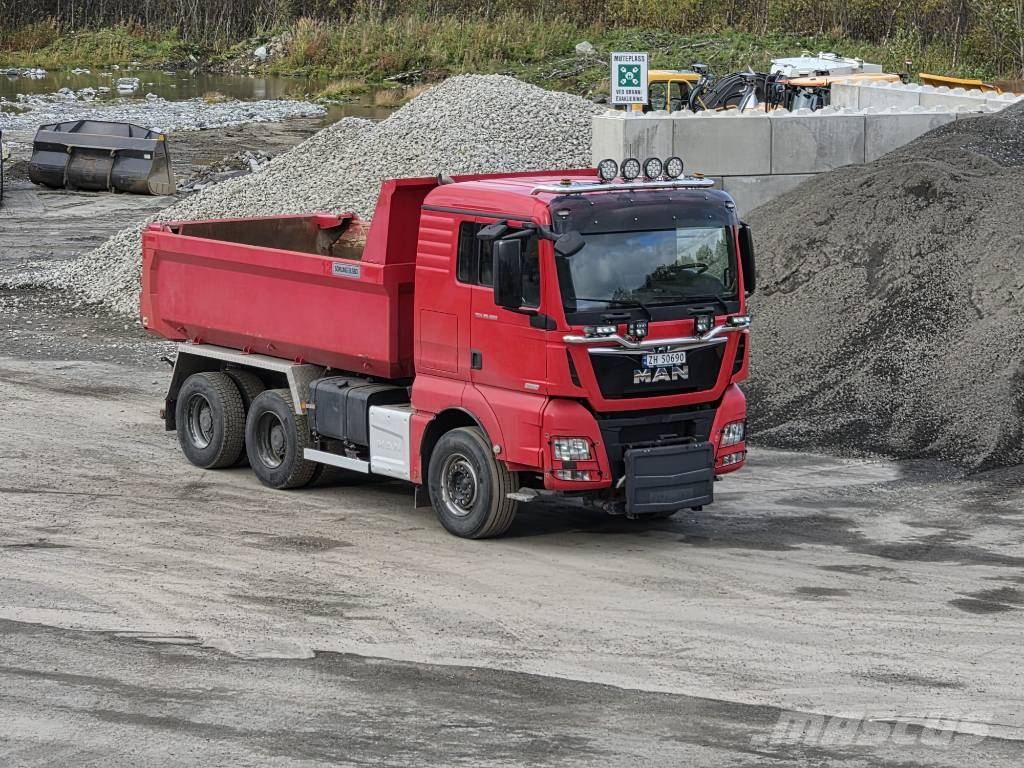 MAN TGX 26.580 Tipper trucks
