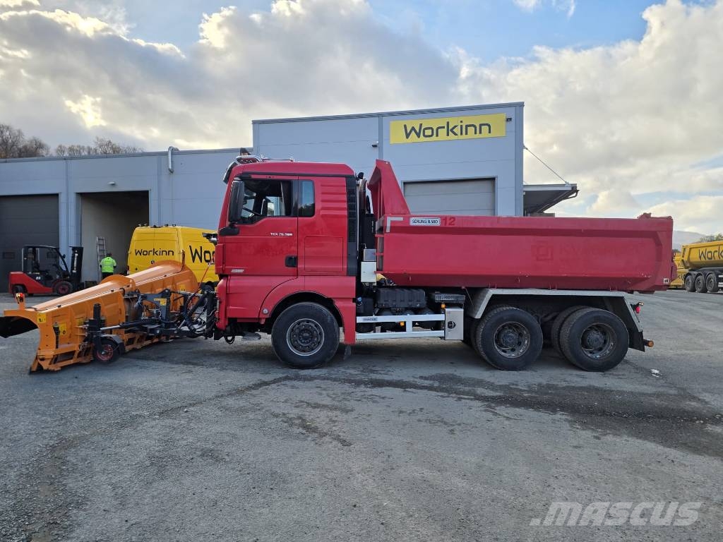 MAN TGX 26.580 Tipper trucks