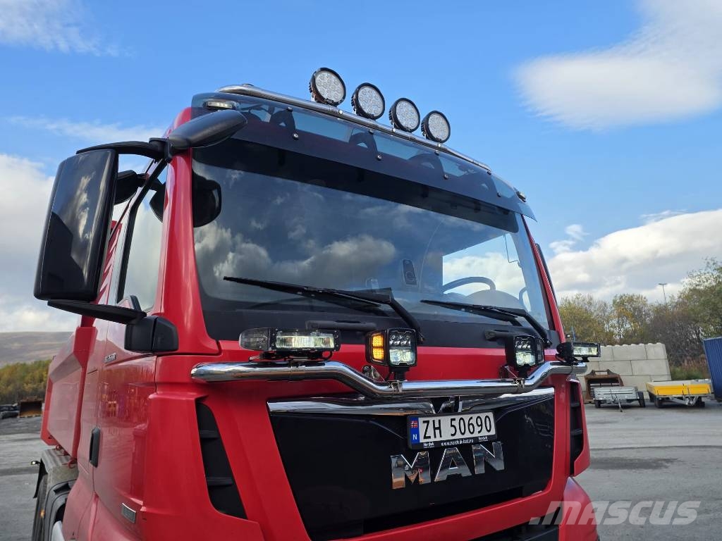 MAN TGX 26.580 Tipper trucks
