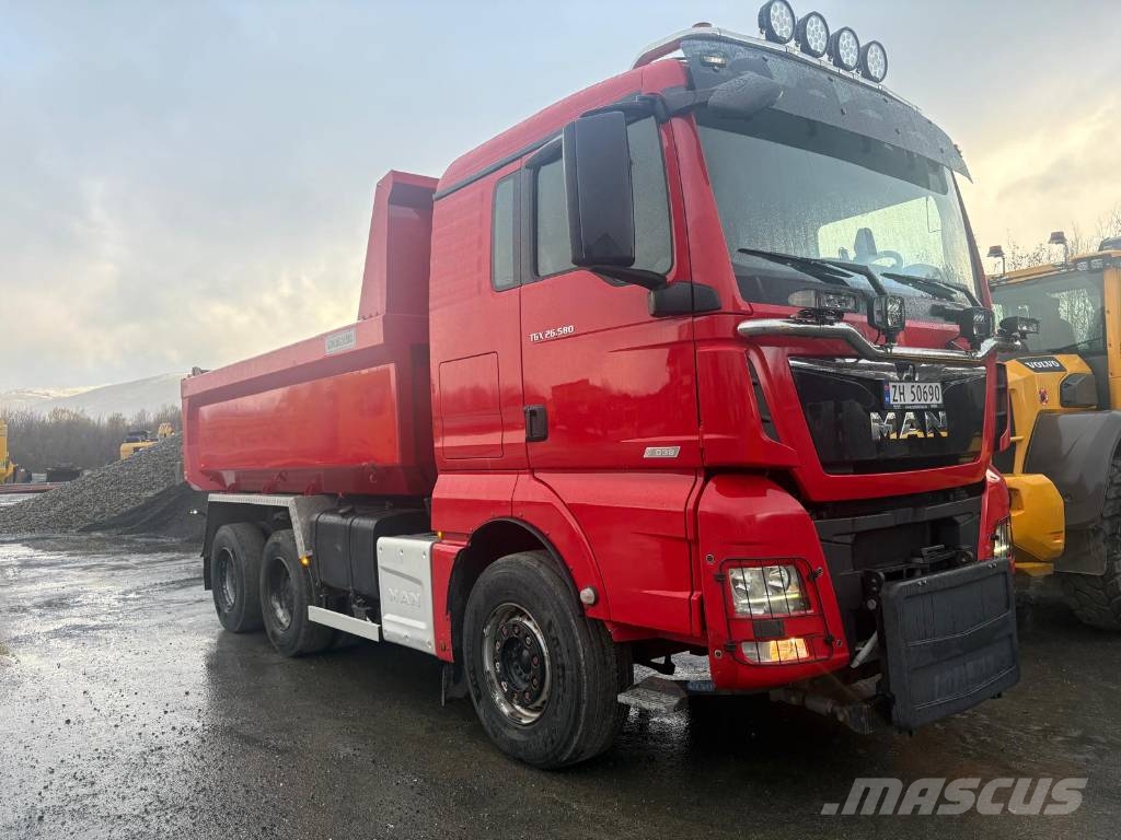 MAN TGX 26.580 Tipper trucks