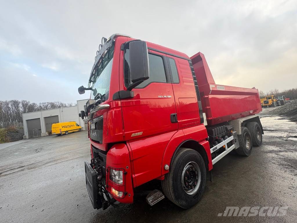 MAN TGX 26.580 Tipper trucks