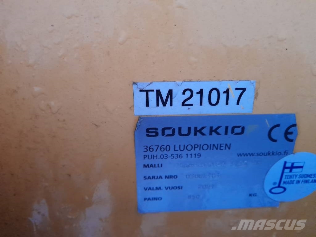 Soukkio Maantieaura 3,35 MK Sněžné pluhy, přední sněhové radlice