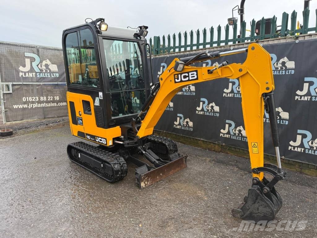 JCB 16 C-1 حفارات صغيرة أقل من 7 طن (حفارات صغيرة)
