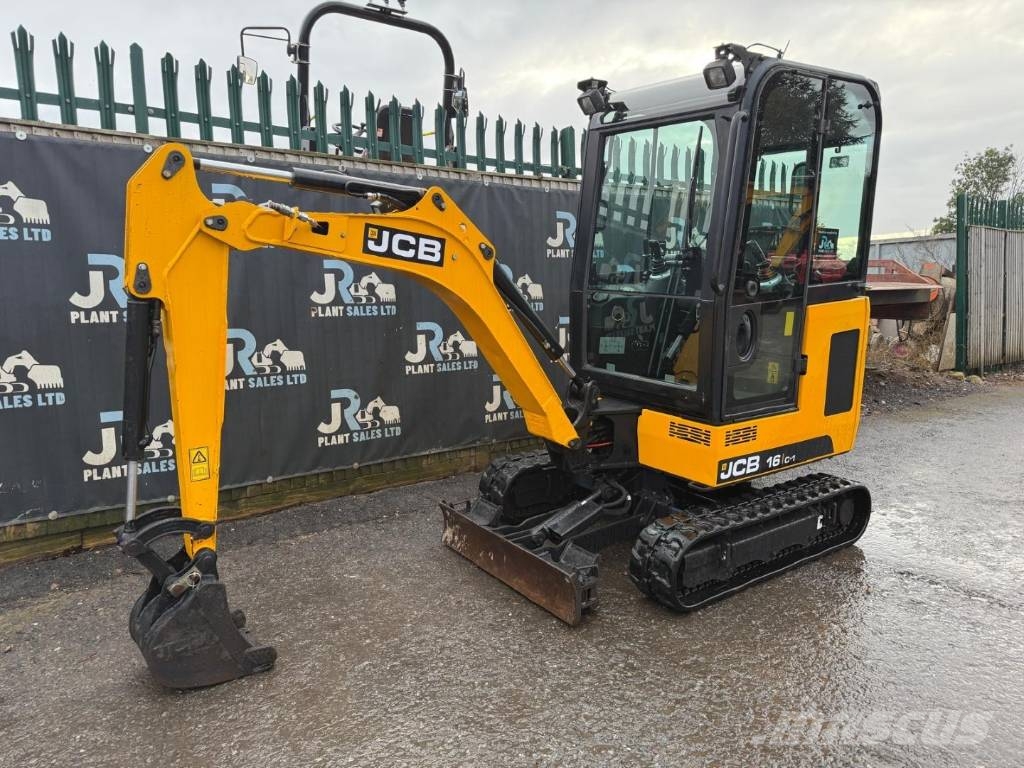 JCB 16 C-1 حفارات صغيرة أقل من 7 طن (حفارات صغيرة)