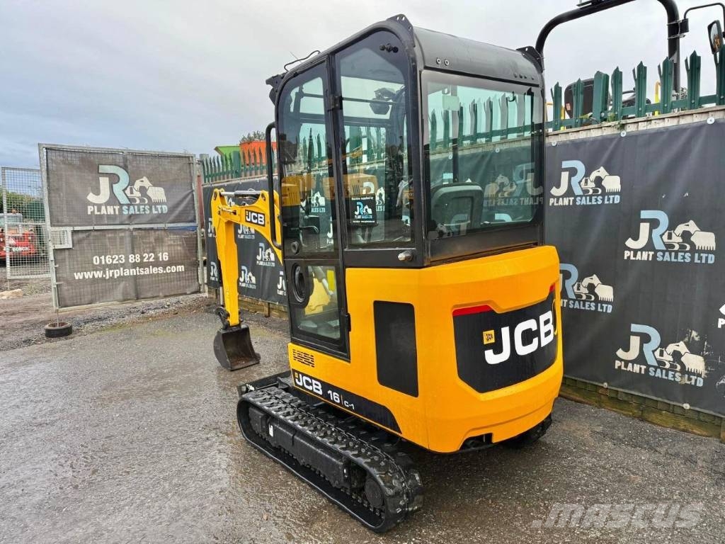 JCB 16 C-1 حفارات صغيرة أقل من 7 طن (حفارات صغيرة)