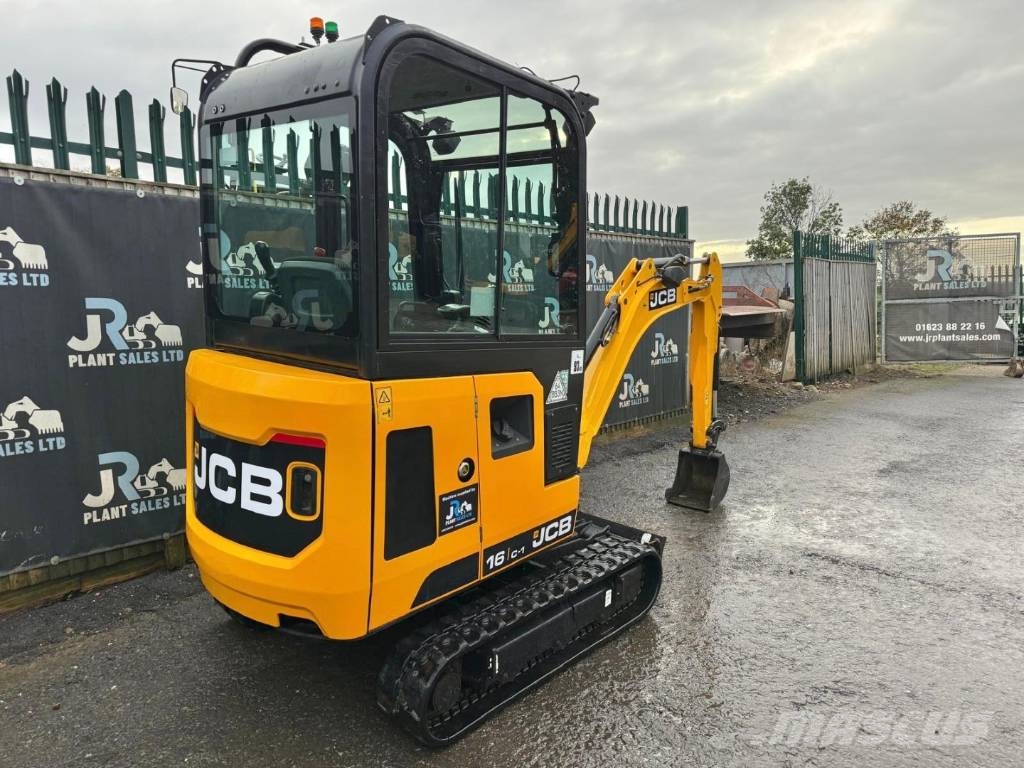 JCB 16 C-1 حفارات صغيرة أقل من 7 طن (حفارات صغيرة)