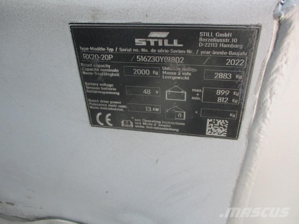 Still RX20-20P Elektrische heftrucks