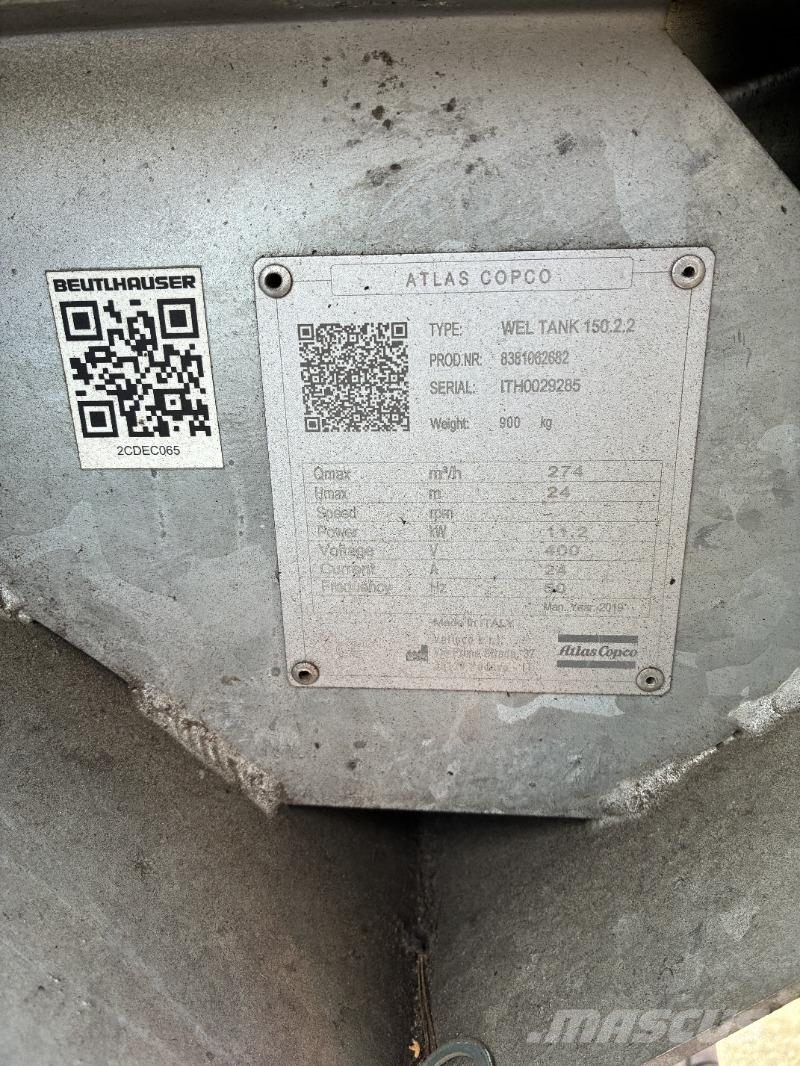 Atlas Copco AC Tank WEL 150.2.2 Muut maatalouskoneet