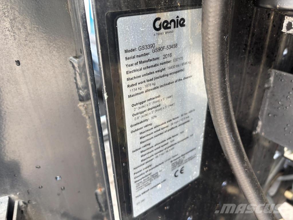 Genie GS-3390 Saksilavat