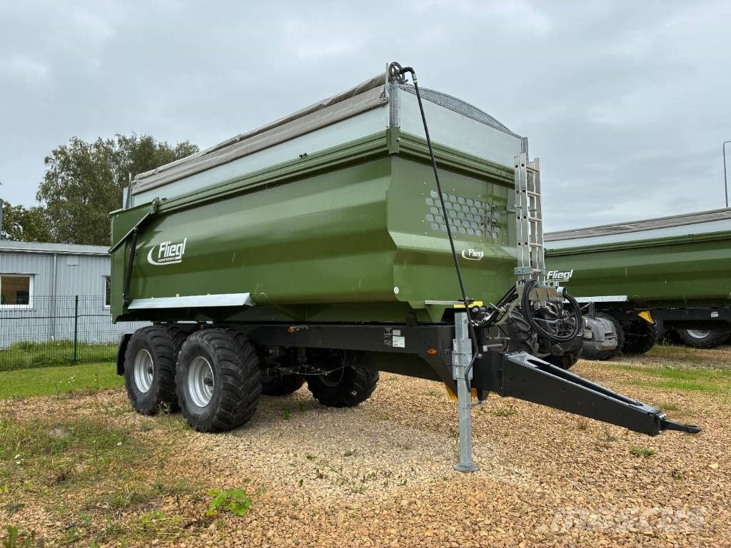 Fliegl TMK 256 Fox Remolques con caja de volteo