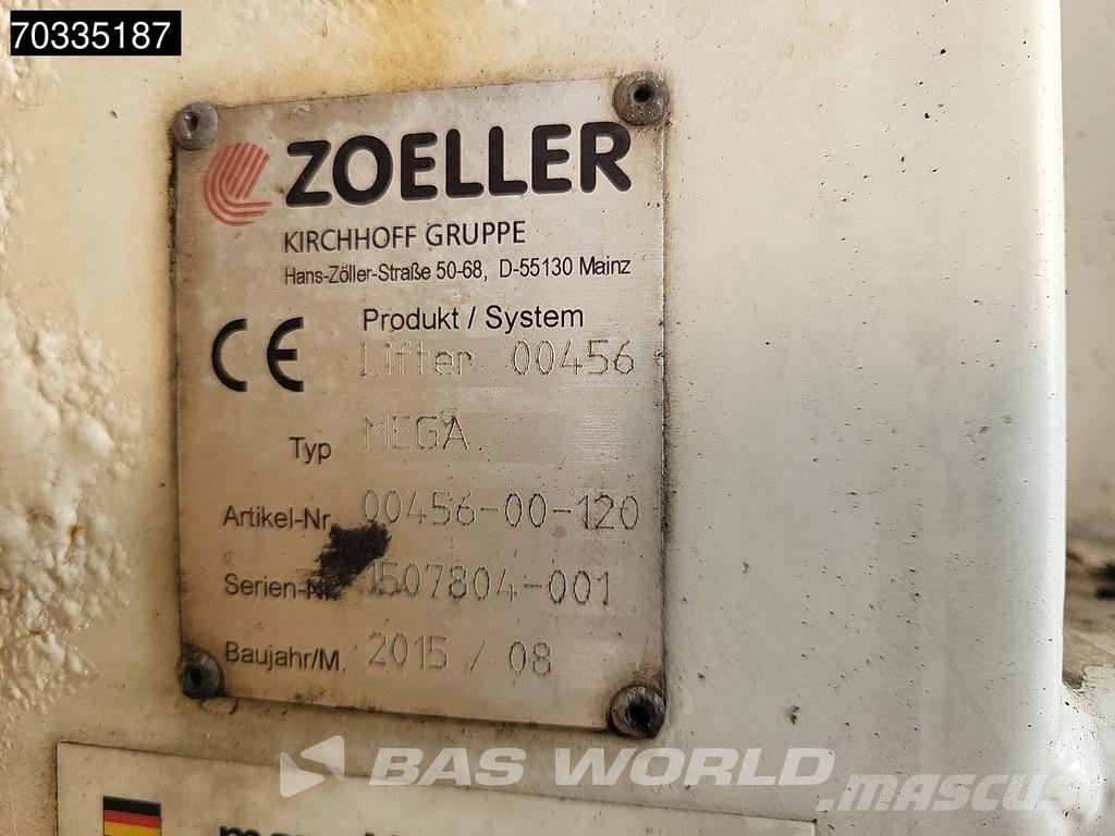 DAF CF 290 6X2 NL-truck 20m3 Haller MED. X2 Lifter Ste Komunalni tovornjaki