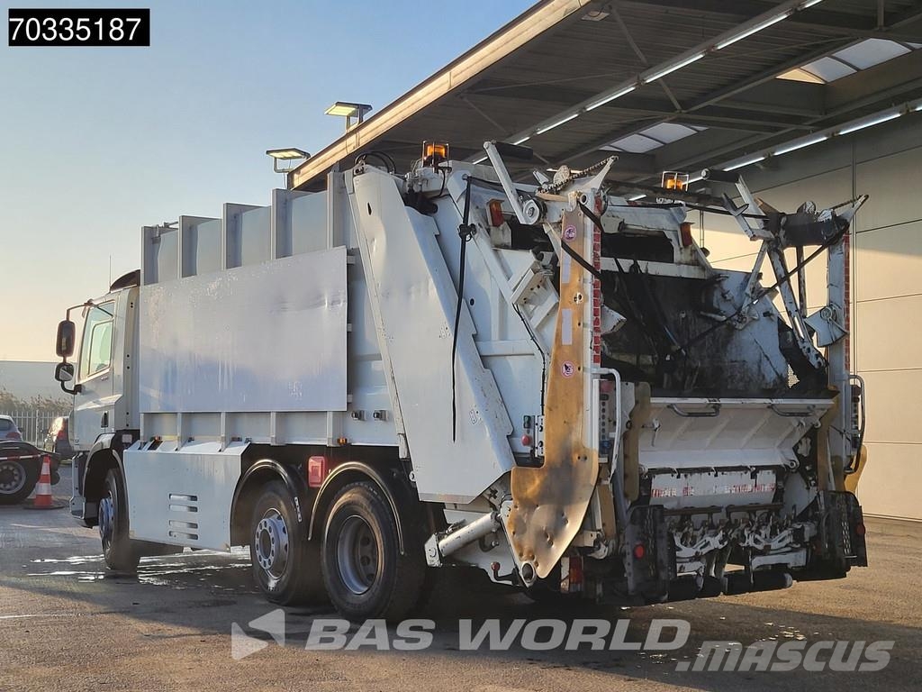 DAF CF 290 6X2 NL-truck 20m3 Haller MED. X2 Lifter Ste Vuilniswagens