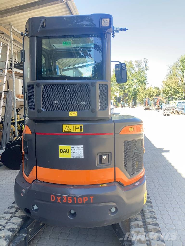 Develon Kurzheckbagger DX 35 Z-7 Kāpurķēžu ekskavatori