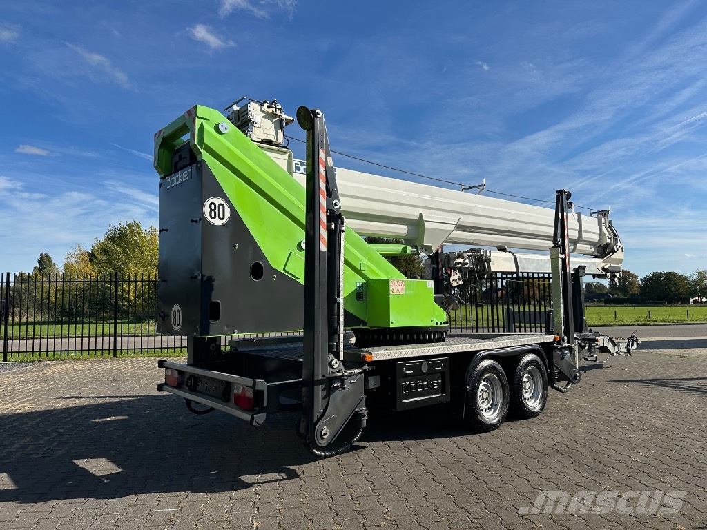 Böcker AHK 36/2400 Trailer Crane, 2017, only 1.787 hours! Żurawie szosowo-terenowe