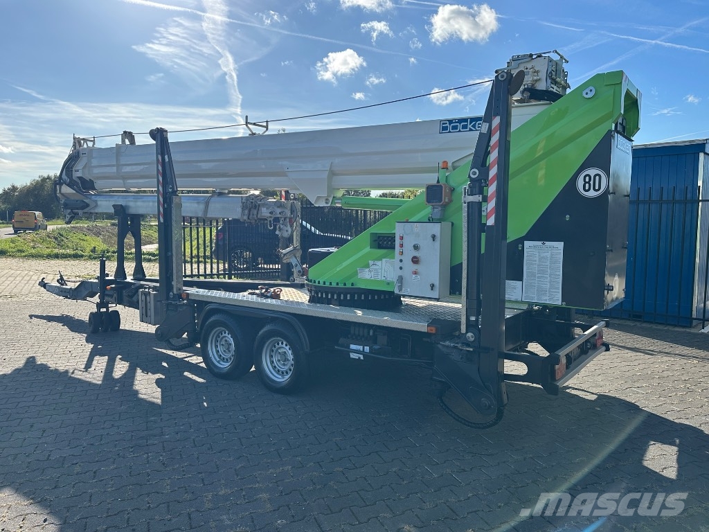 Böcker AHK 36/2400 Trailer Crane, 2017, only 1.787 hours! Żurawie szosowo-terenowe