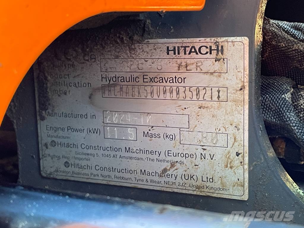 Hitachi ZX 17 U-6 Εκσκαφάκι (διαβολάκι) < 7t