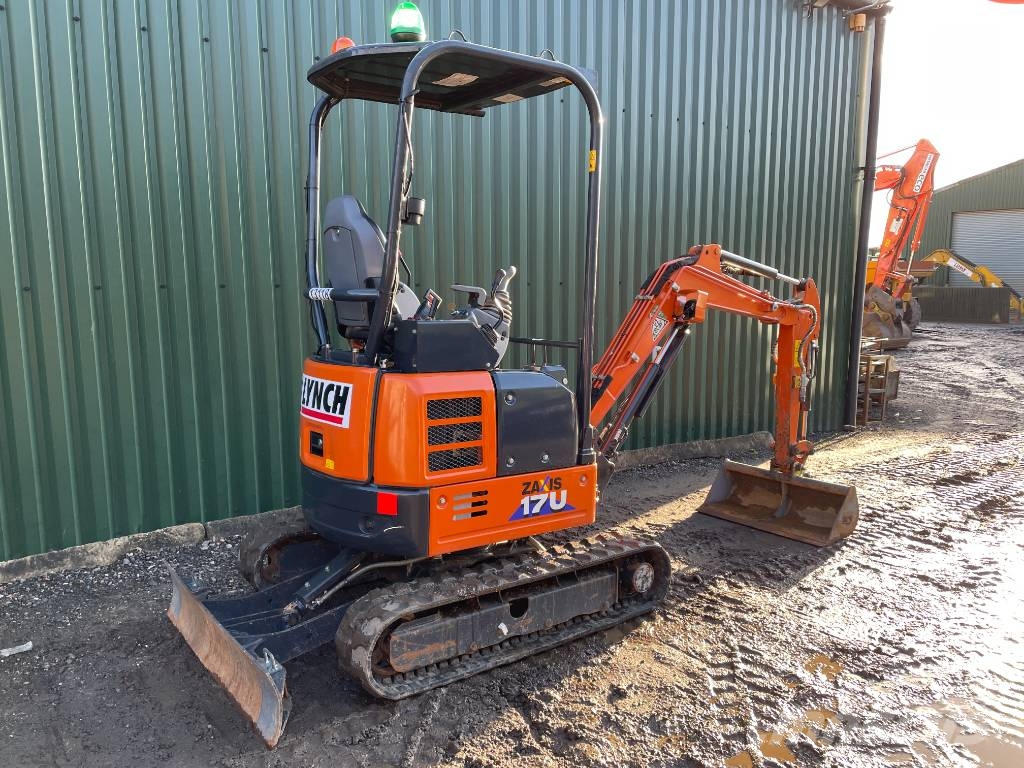 Hitachi ZX 17 U-6 Εκσκαφάκι (διαβολάκι) < 7t