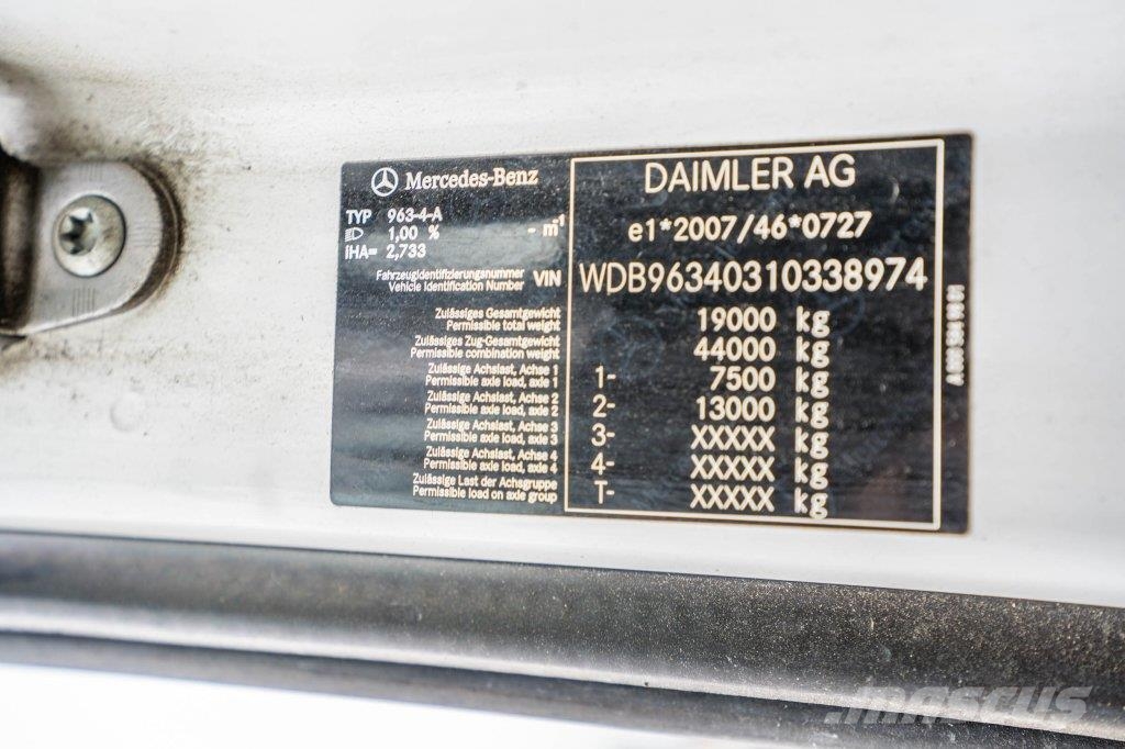 Mercedes-Benz ACTROS 1848 LS + VOITH Vlačilci