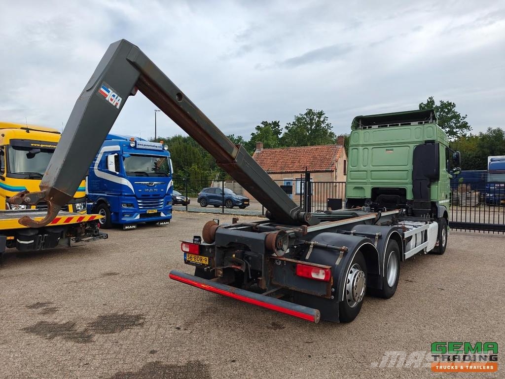 DAF XF 460 FAR 6x2 Spacecab Euro6A - VDL Hooklift Syst Vinçli kamyonlar