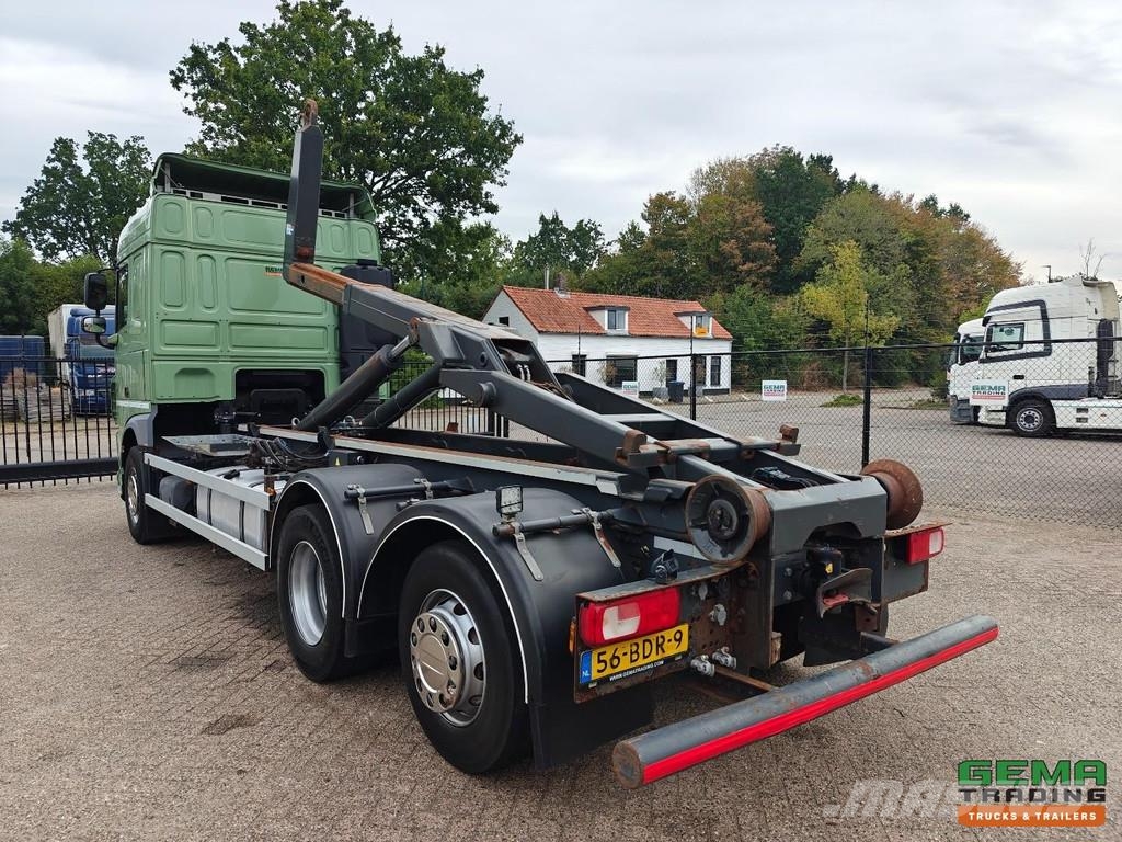 DAF XF 460 FAR 6x2 Spacecab Euro6A - VDL Hooklift Syst Vinçli kamyonlar
