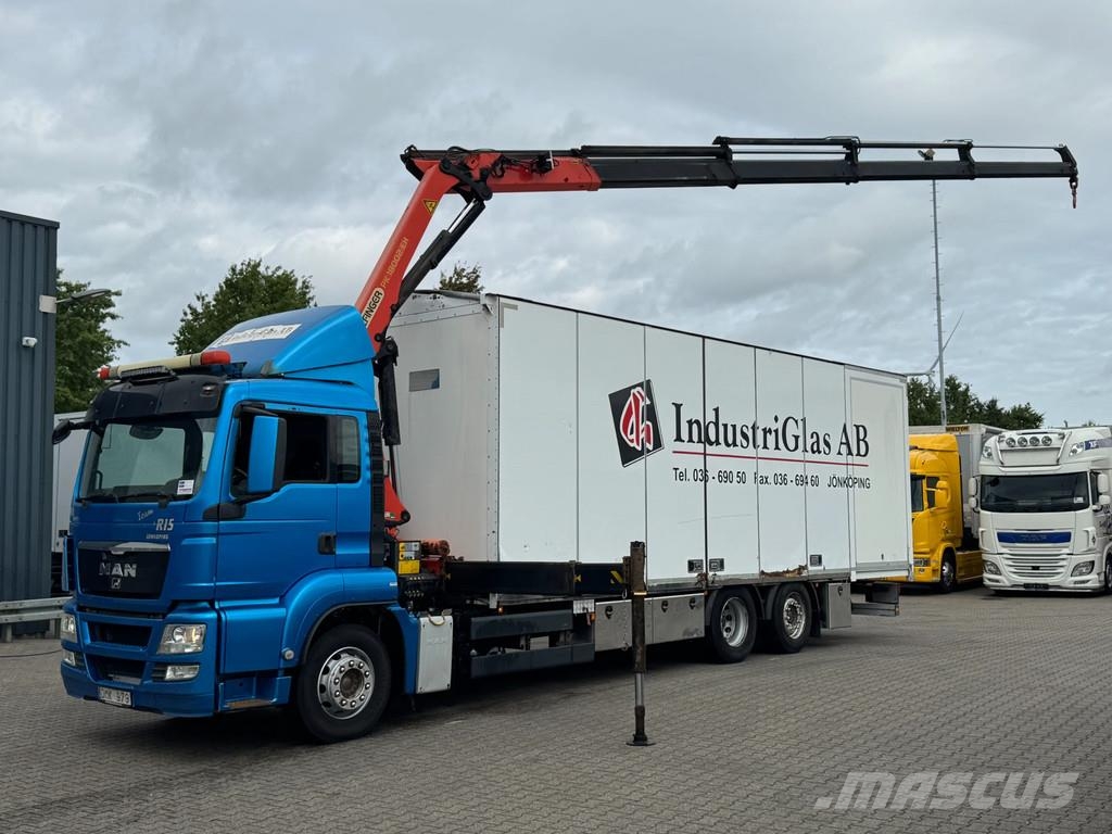 MAN TGS 26.440 6x2*4 Palfinger PK18002 EH Camion Fourgon