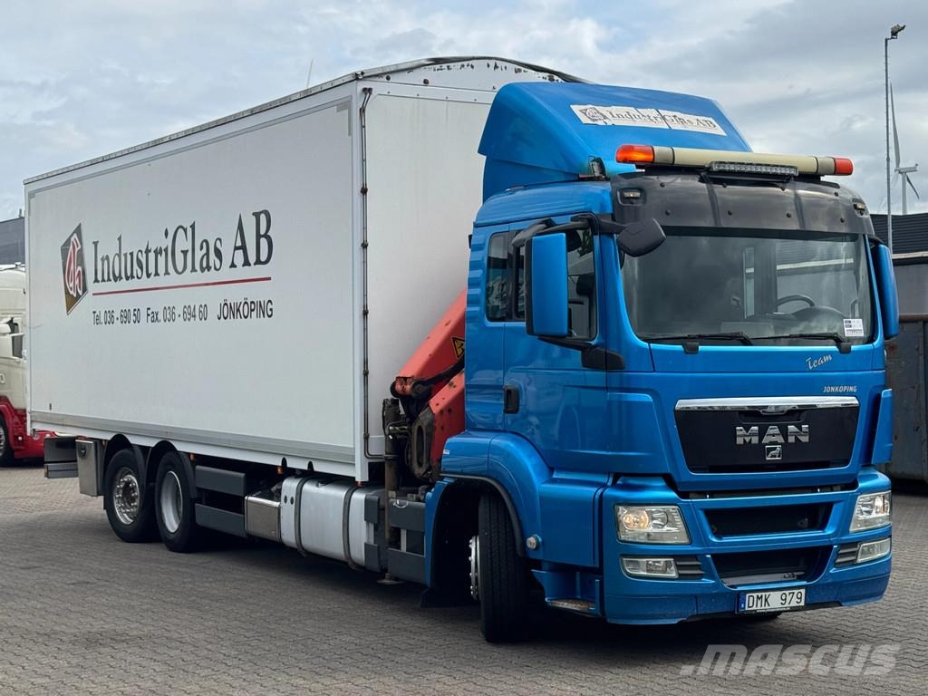 MAN TGS 26.440 6x2*4 Palfinger PK18002 EH Camion Fourgon