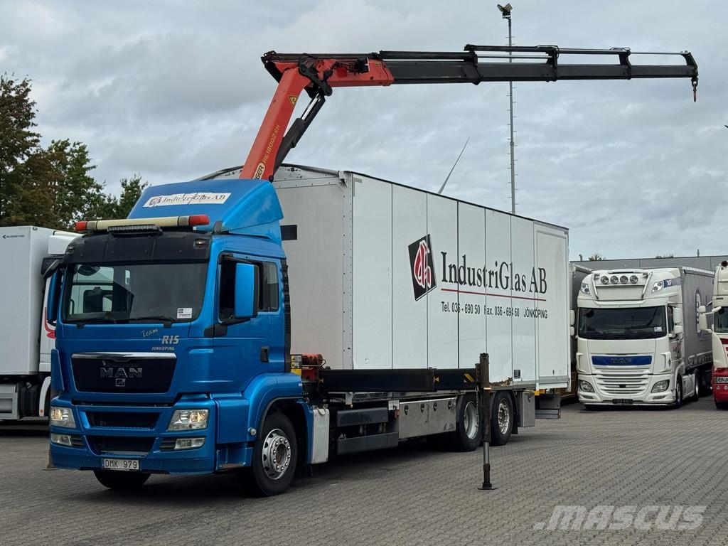 MAN TGS 26.440 6x2*4 Palfinger PK18002 EH Camion Fourgon