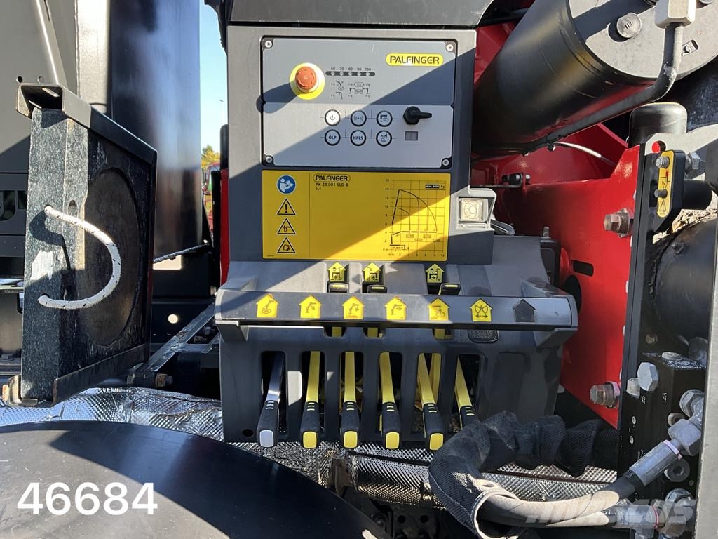 Mercedes-Benz Arocs 4145 8x4 Palfinger 24 Tonmeter laadkraan Vrachtwagen met containersysteem