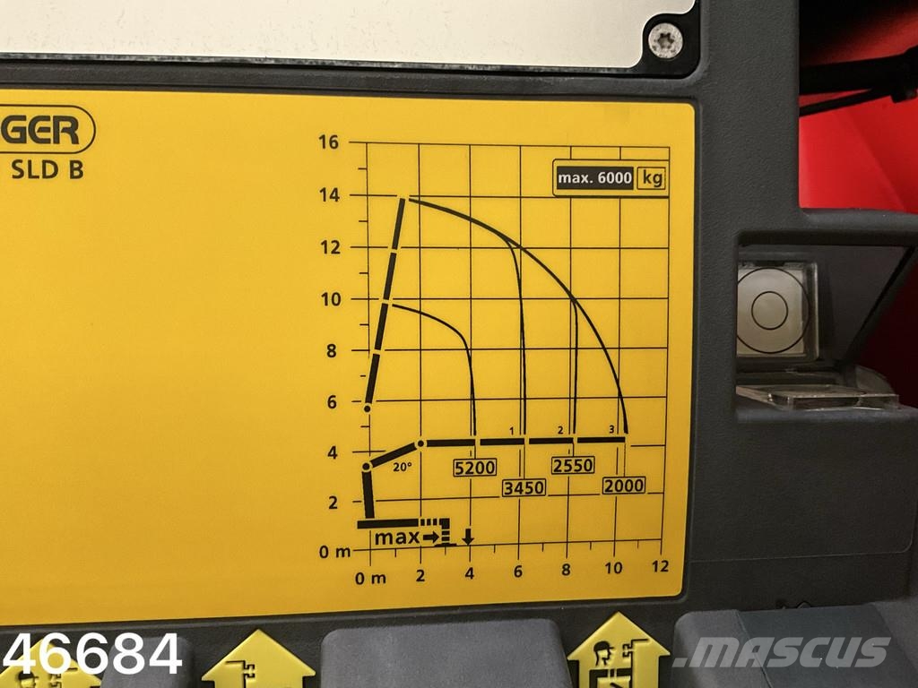 Mercedes-Benz Arocs 4445 8x4 Palfinger 24 Tonmeter laadkraan 工程吊钩车