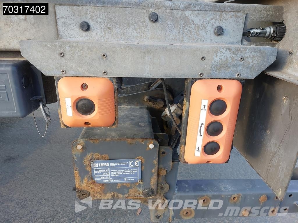 Scania P500 P 6X2 BDF Full Air Lift+Steering Axle 2500kg ケーブルリフト着脱式トラック