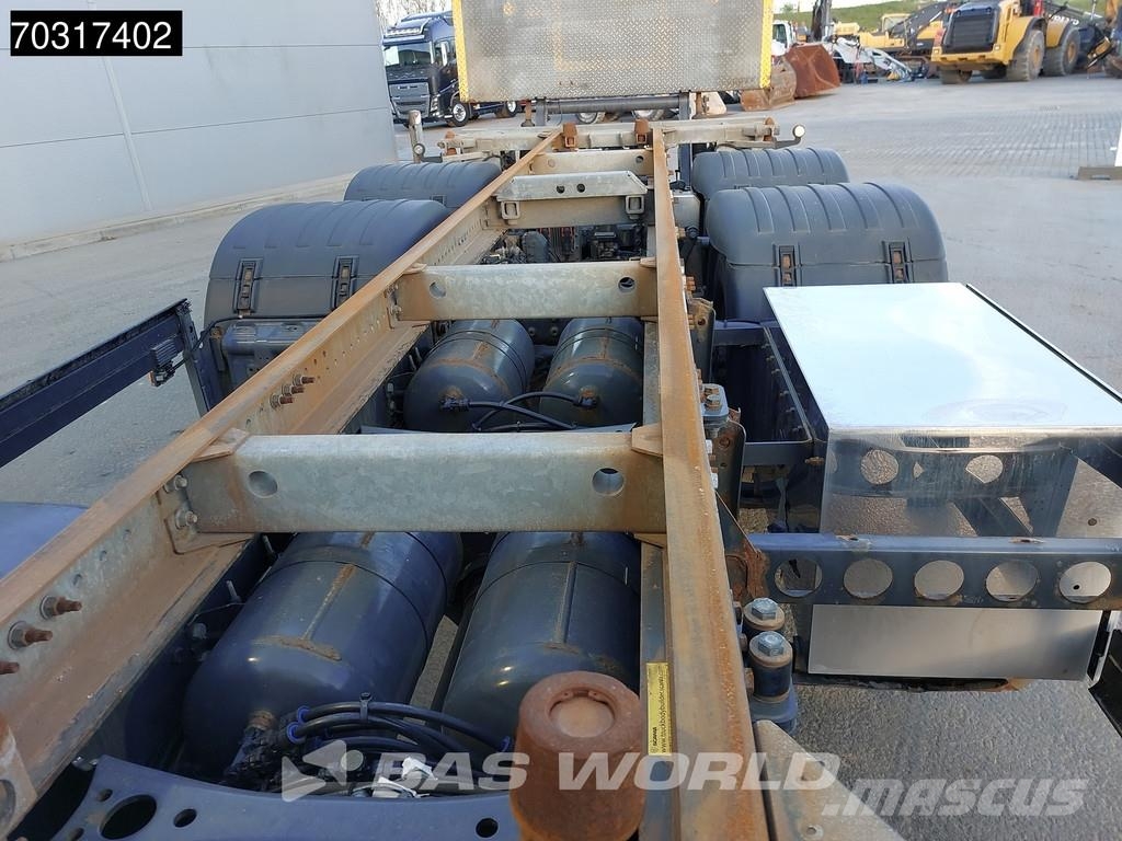 Scania P500 P 6X2 BDF Full Air Lift+Steering Axle 2500kg ケーブルリフト着脱式トラック