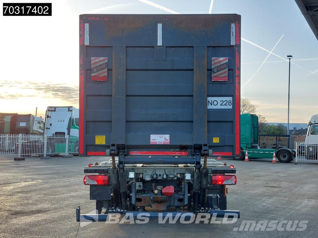 Scania P500 P 6X2 BDF Full Air Lift+Steering Axle 2500kg Cable lift demountable trucks