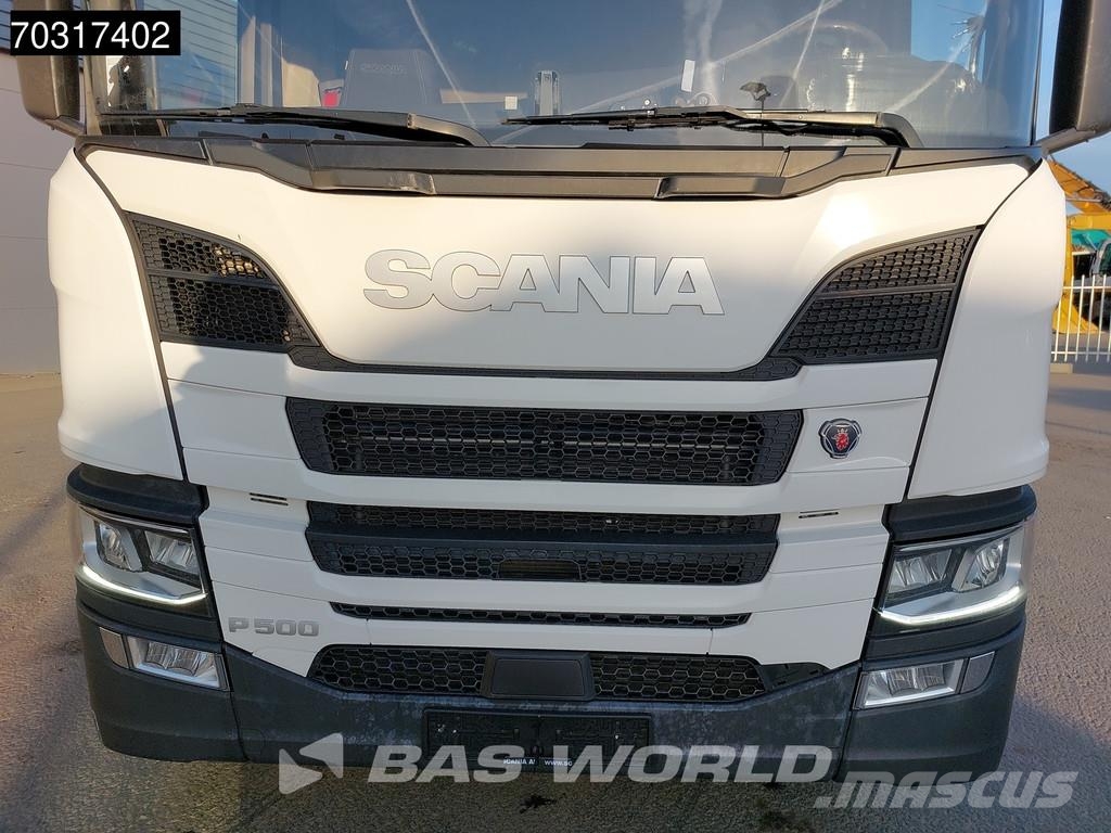 Scania P500 P 6X2 BDF Full Air Lift+Steering Axle 2500kg Cable lift demountable trucks