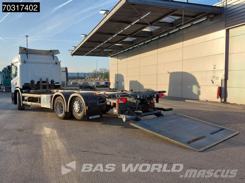 Scania P500 P 6X2 BDF Full Air Lift+Steering Axle 2500kg ケーブルリフト着脱式トラック