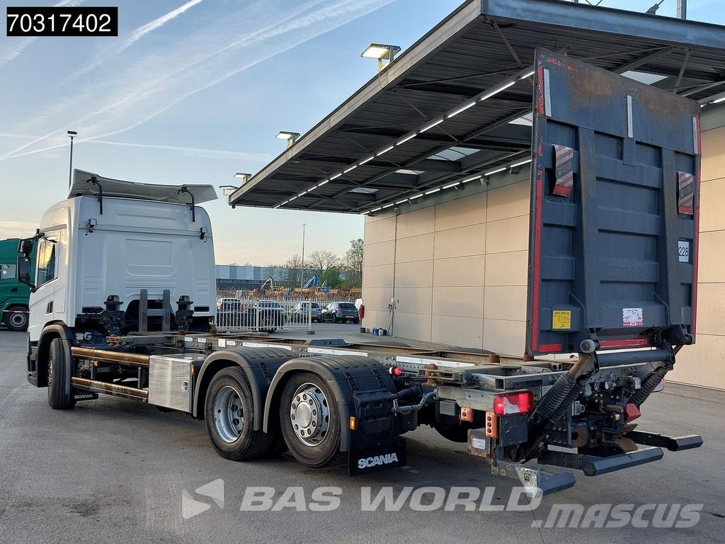 Scania P500 P 6X2 BDF Full Air Lift+Steering Axle 2500kg Cable lift demountable trucks