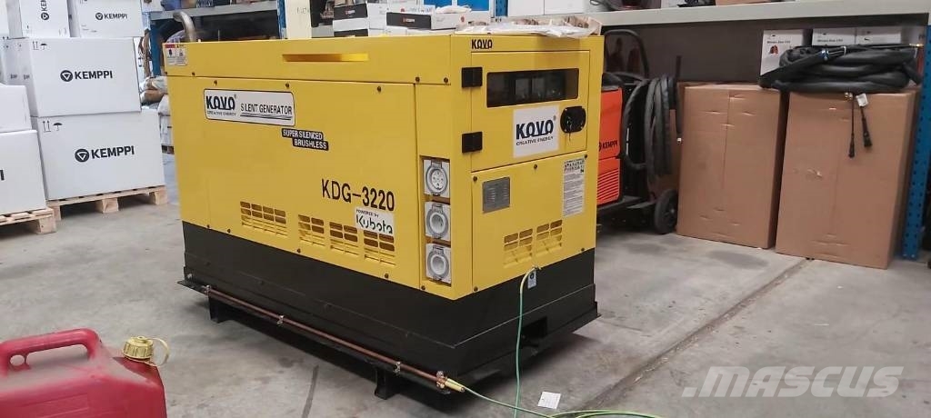 Kubota diesel generator kdg3220 Dyzeliniai generatoriai